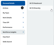 screenshot of Csuite workforce insights dashboard.